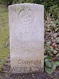 Brookwood Military Cemetery - Mirza Iqbal Ali Beg, 